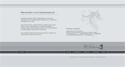 Desktop Screenshot of hippocampus.es